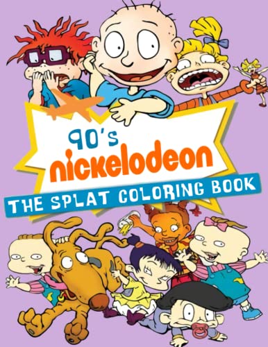 S nickelodeon the splat coloring book s nickelodeon the splat coloring book with over beautiful coloring pages for everyone who nickelodeon