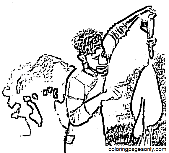 Strange world coloring pages printable for free download