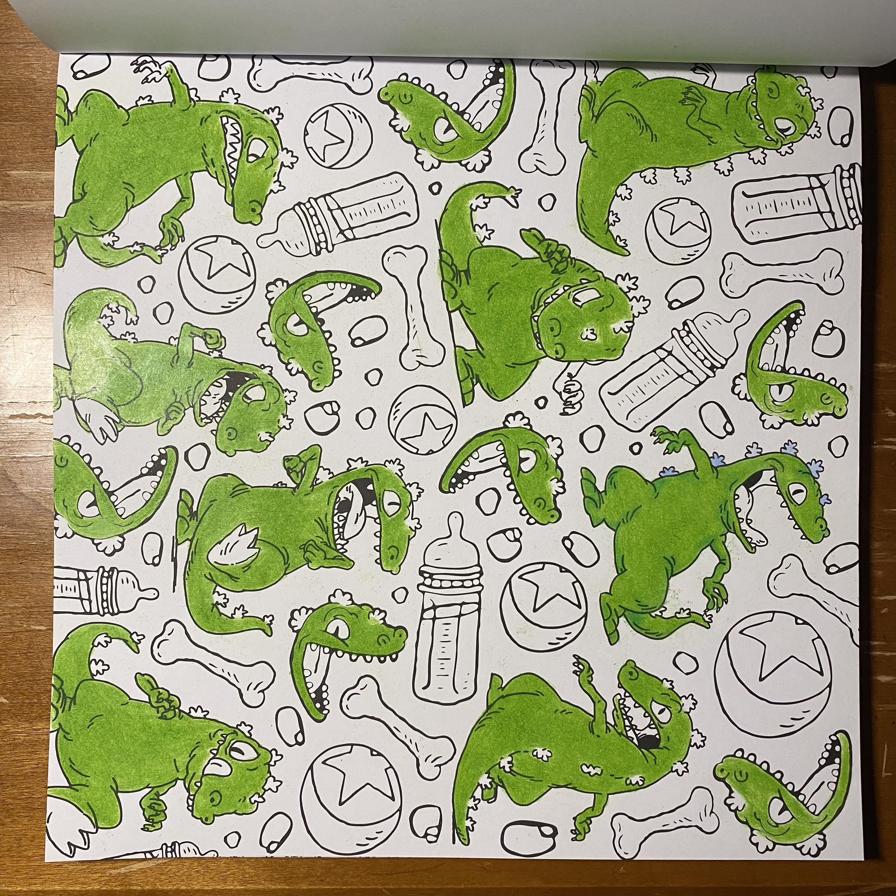 Splat s coloring book radultcoloring