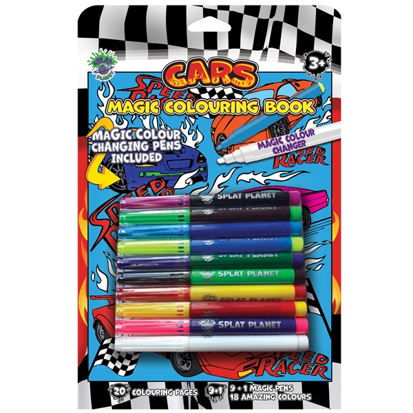 Splat planet magic louring book