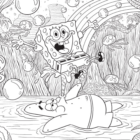 Spongebob downloadable coloring sheets â spongebob squarepants shop