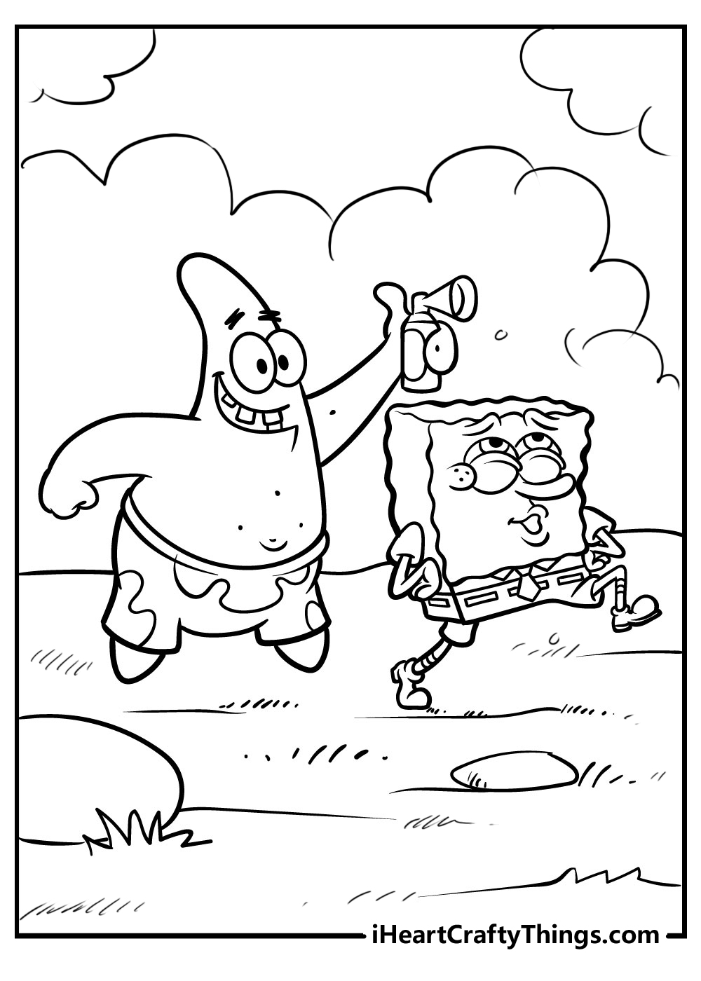 Super fun spongebob coloring pages updated