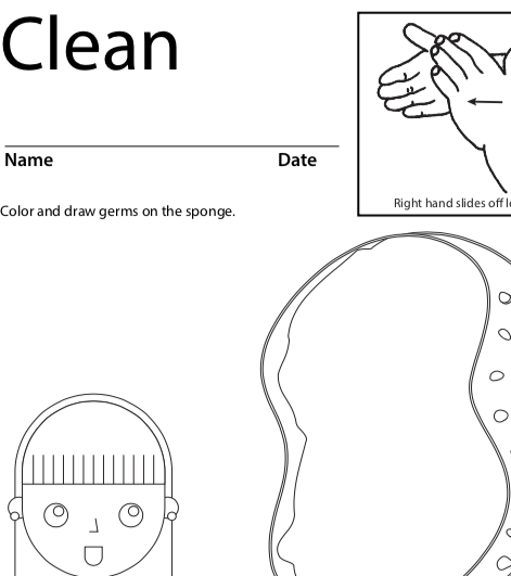 Coloring sheet