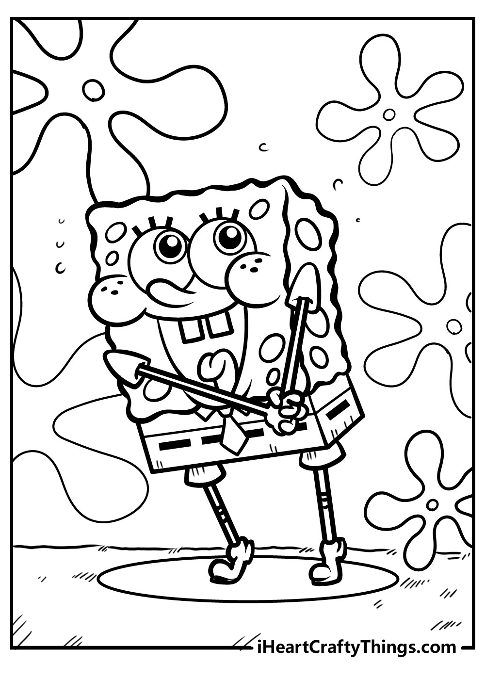 Super fun spongebob coloring pages updated