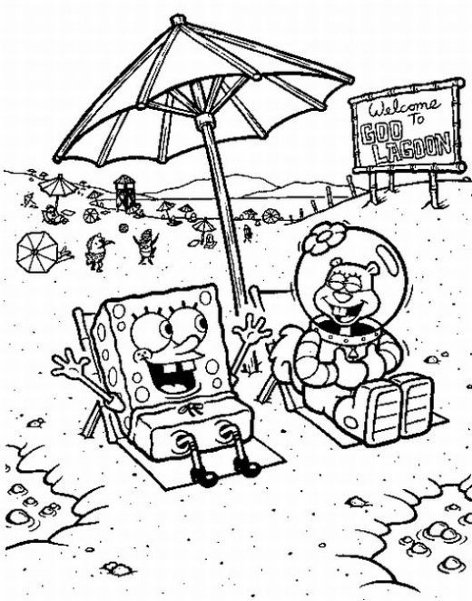 Free printable spongebob squarepants coloring pages spongebob coloring spongebob drawings cartoon coloring pages