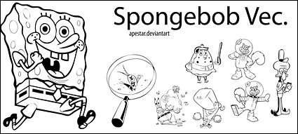 Spongebob clipart for free download