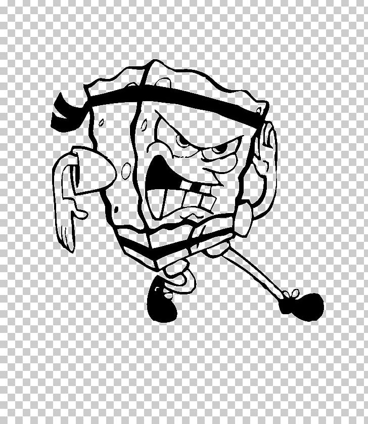 Patrick star coloring book karate bob esponja martial arts png clipart angle art artwork black black