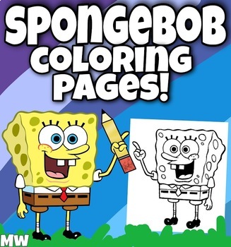 Spongebob coloring pages by mw creativity and new opportunities