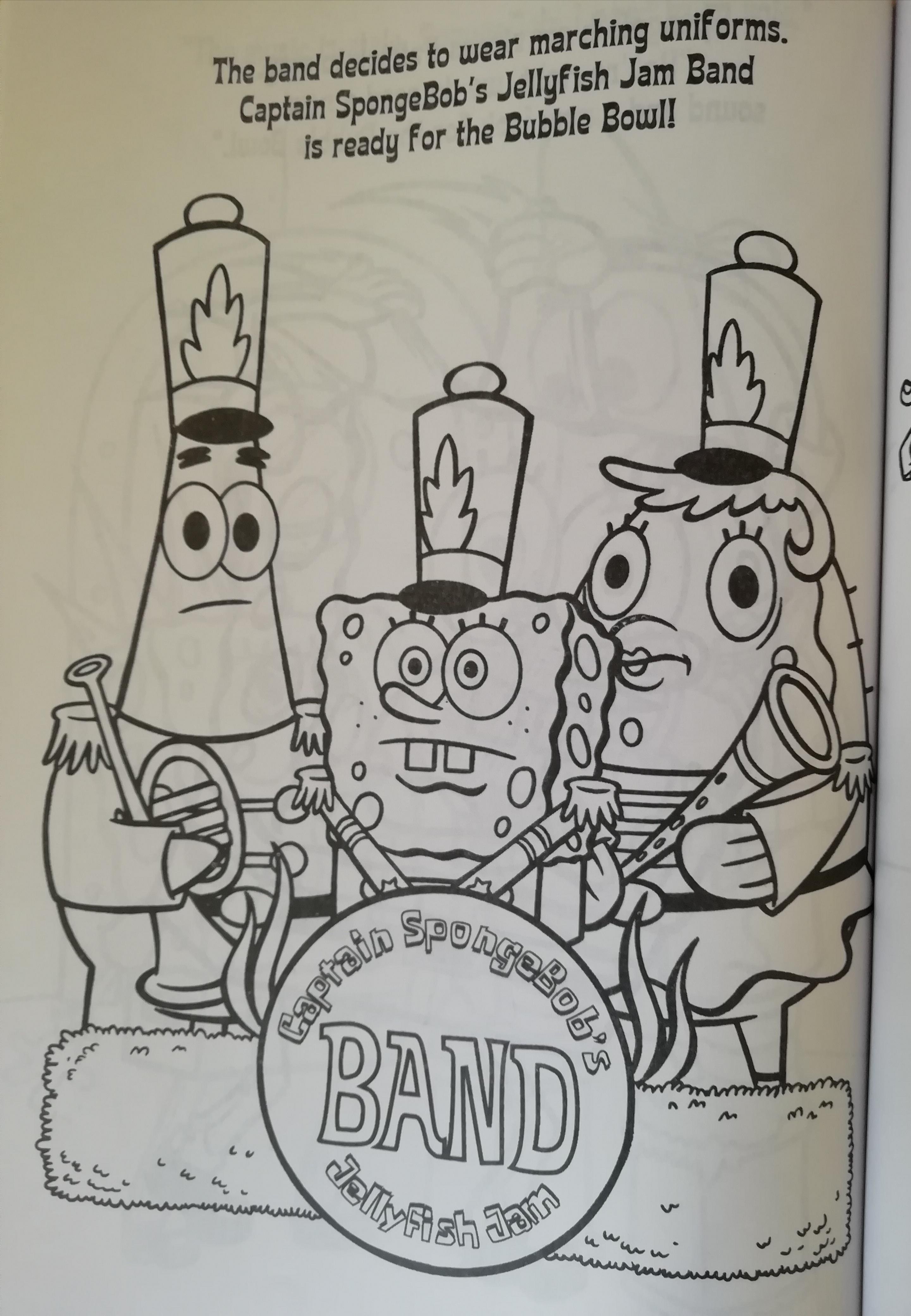 Found in an old spongebob colouring book rbeatles