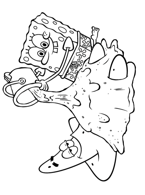 Spongebob pages â printable pages
