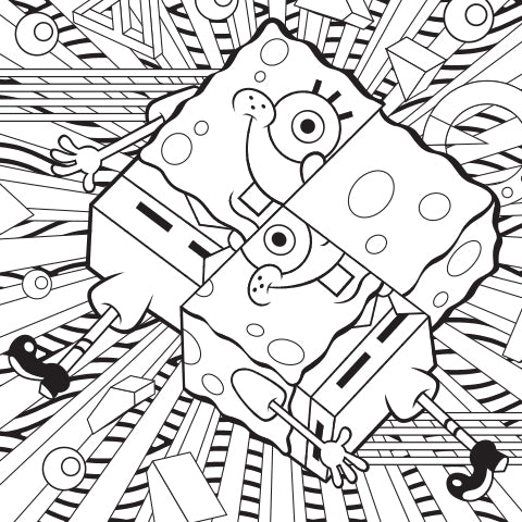 Spongebob downloadable coloring sheets â spongebob squarepants shop