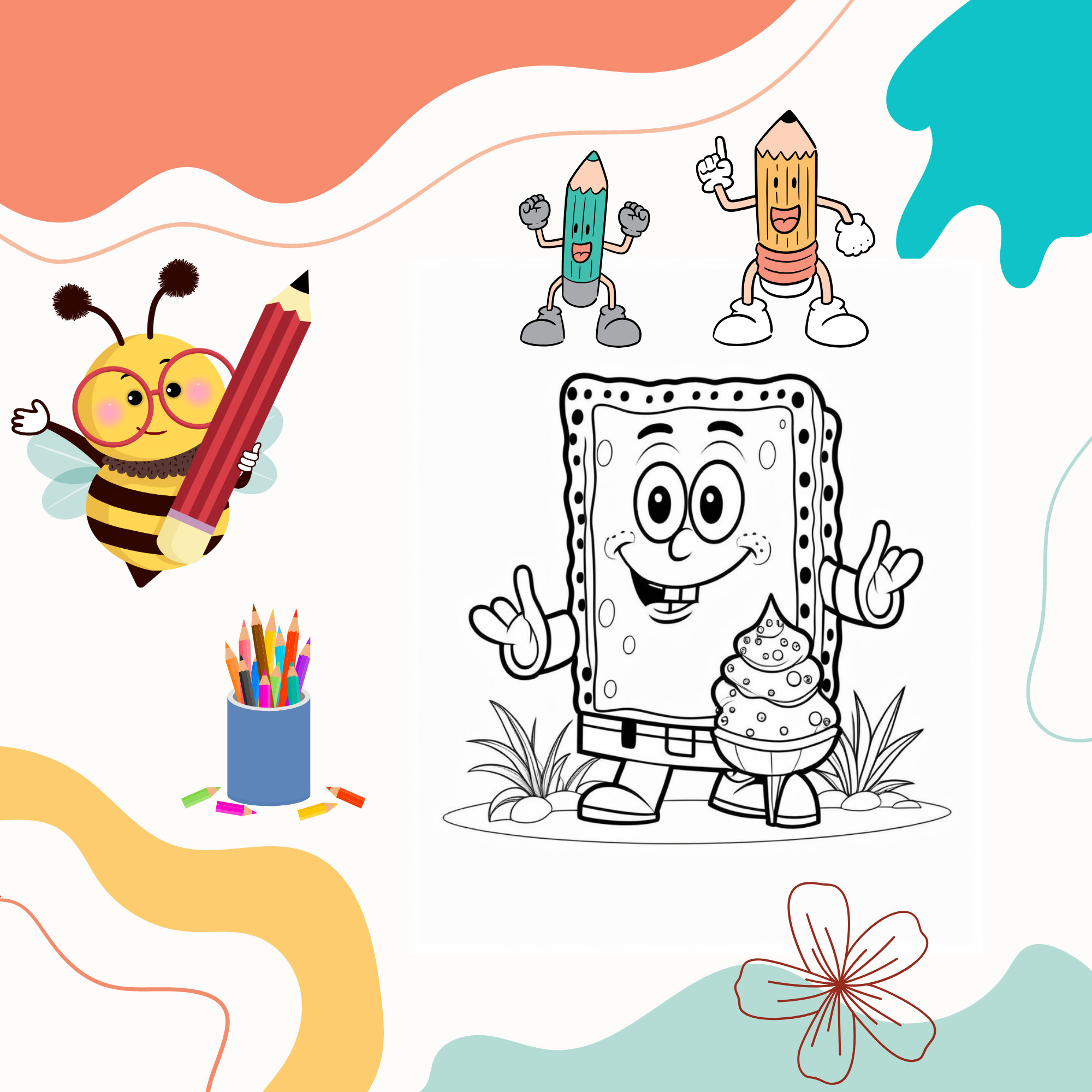 Spongebob coloring