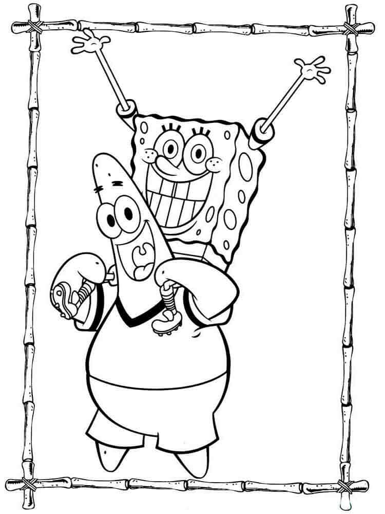 Spongebob pages â printable pages