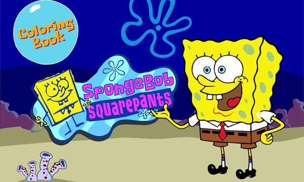 Spongebob squarepants coloring book
