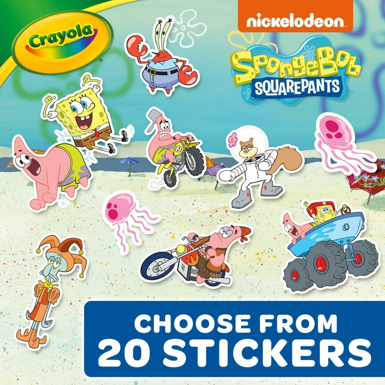 Crayola spongebob squarepants coloring book