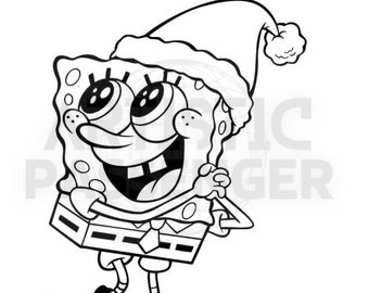 Printable spongebob coloring pages for kids printable digital pages