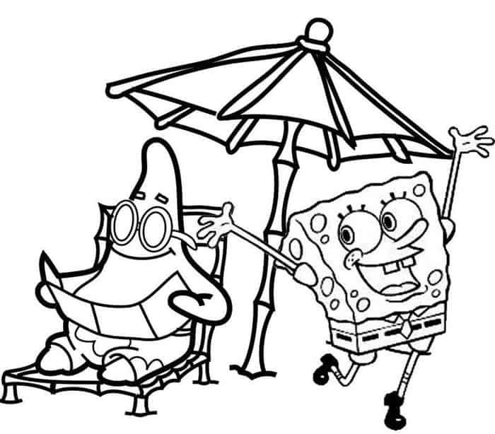 Spongebob squarepants coloring pages free spongebob coloring star coloring pages spongebob