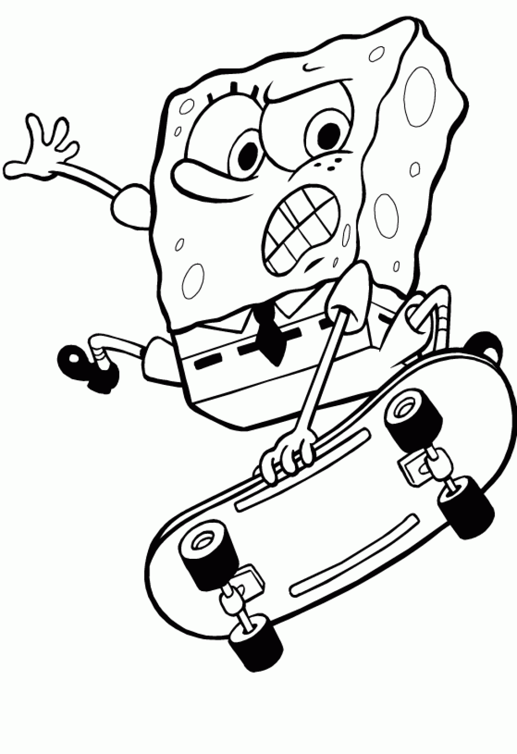 Spongebob pages â printable pages
