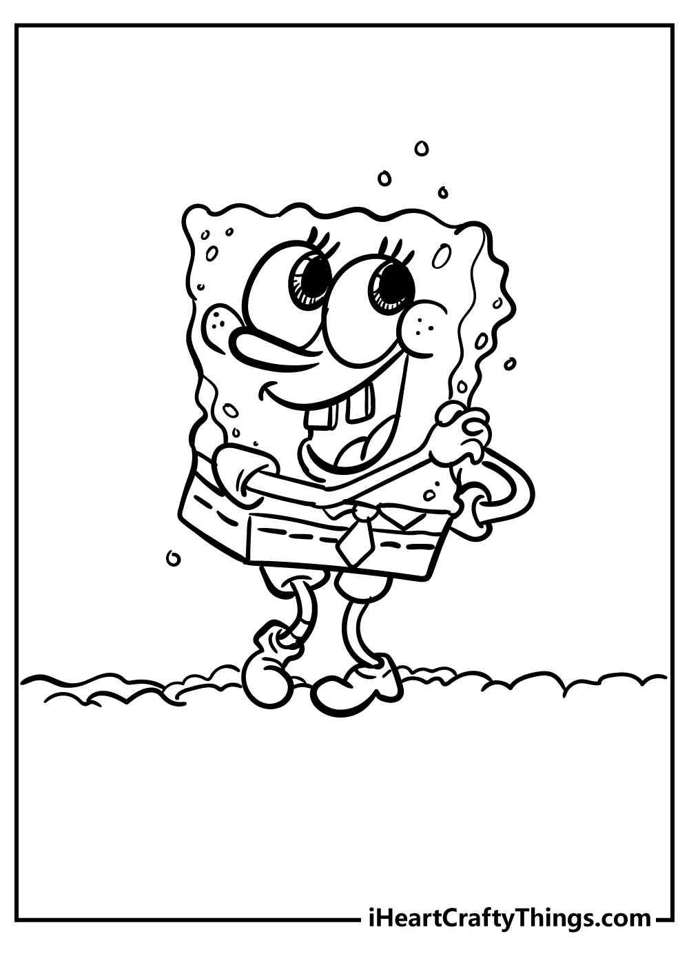 Spongebob coloring pages free printables