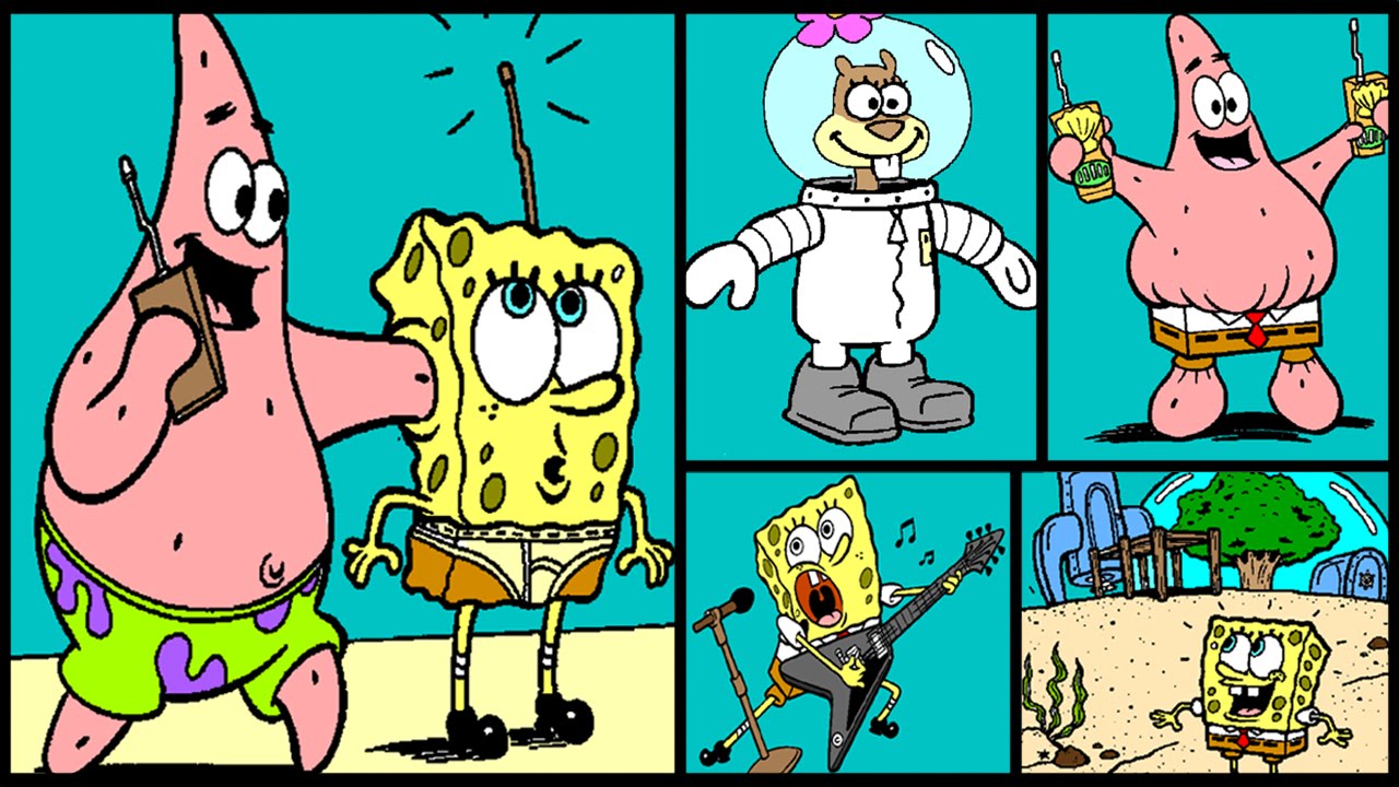 Spongebob squarepants coloring pages part