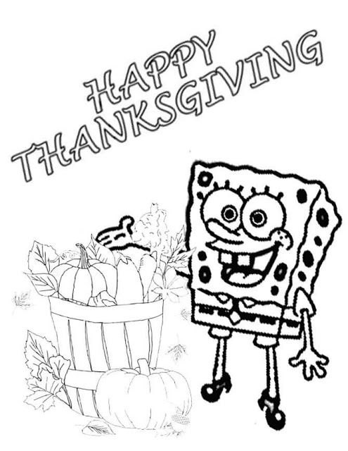 Thanksgiving coloring pages