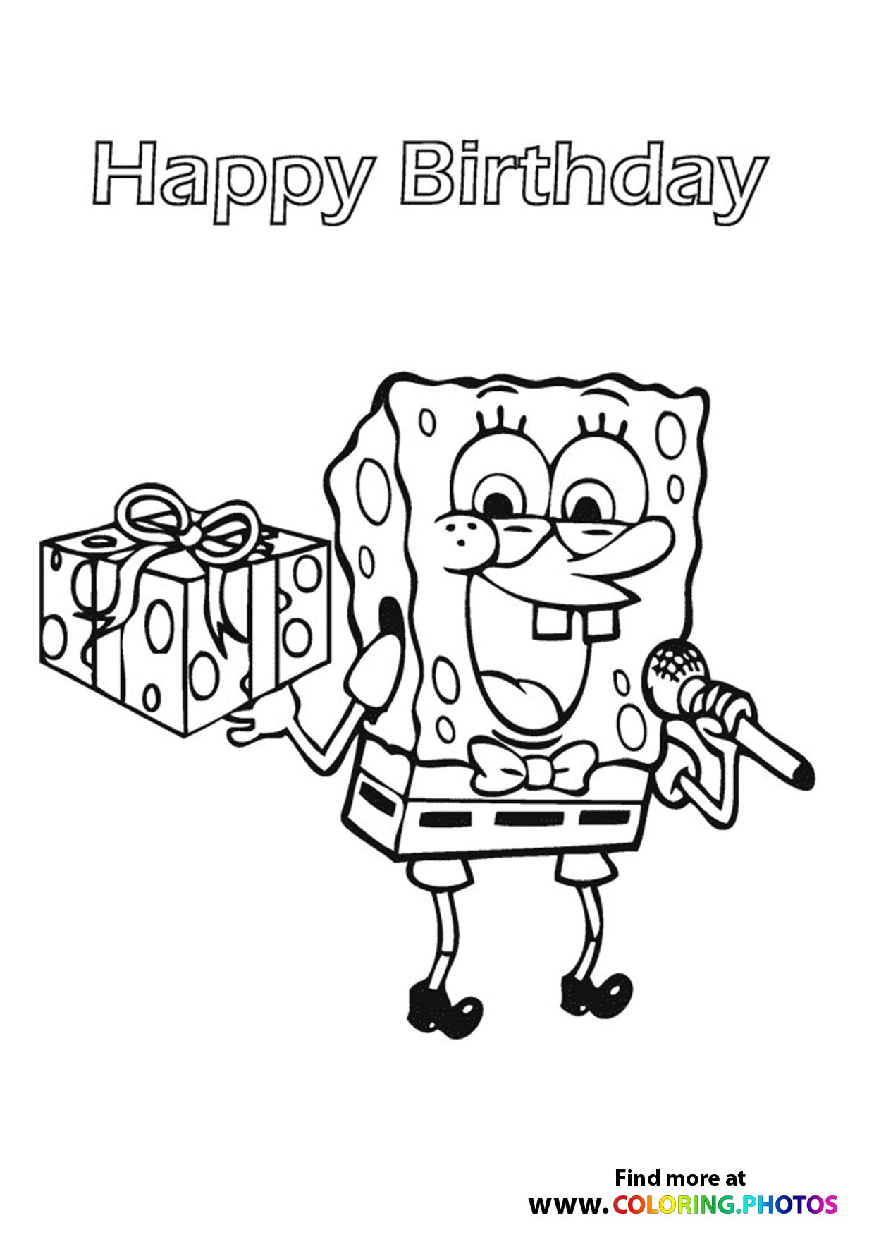 Spongebob birthday