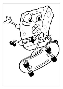 Stimulate your creativity with our spongebob squarepants coloring pages p