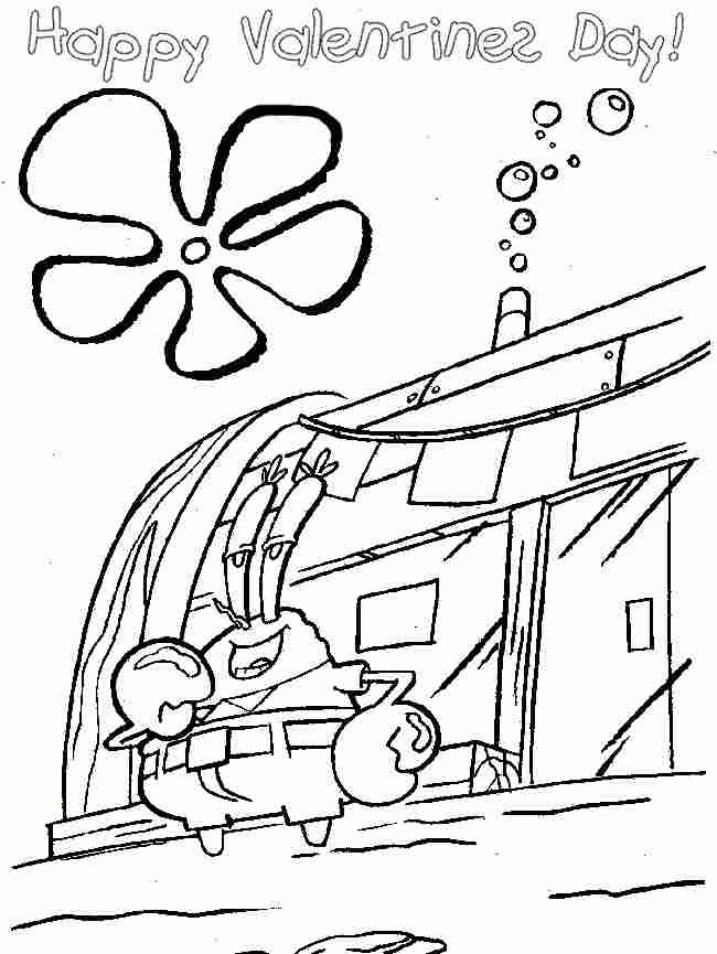 Sponge bob coloring pages