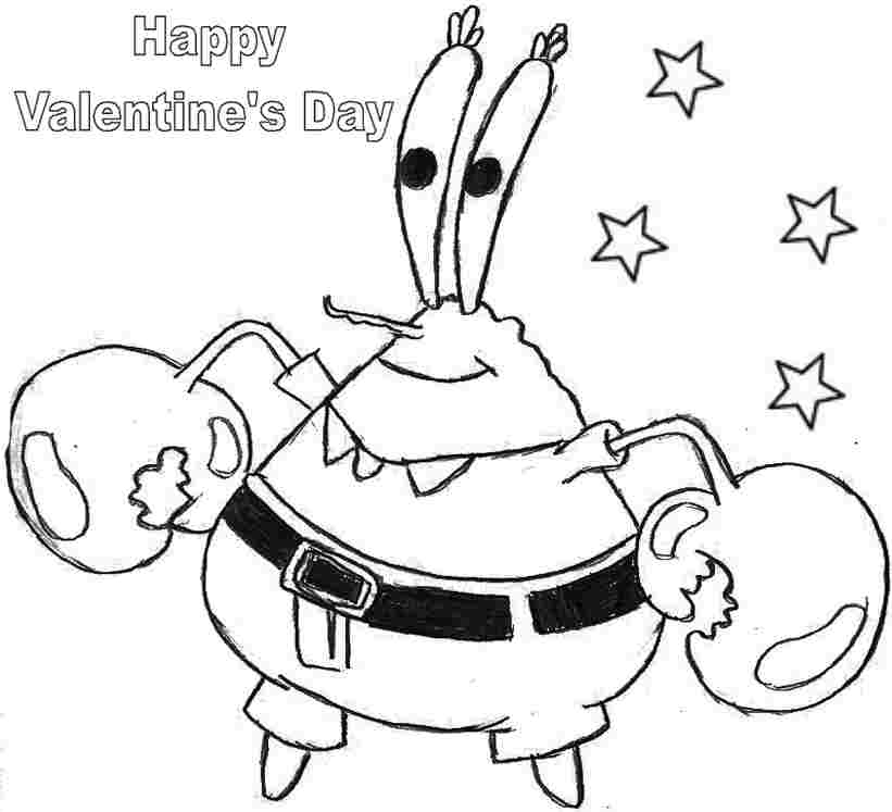 Spongebob mr krabs ausmalbilder