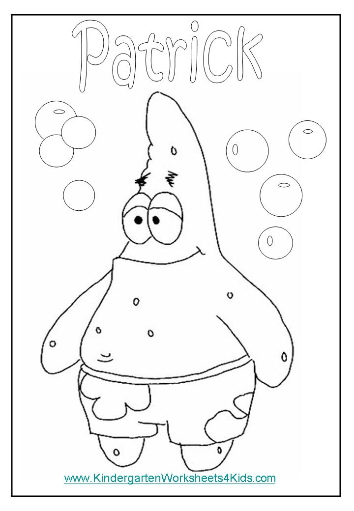Spongebob coloring pages