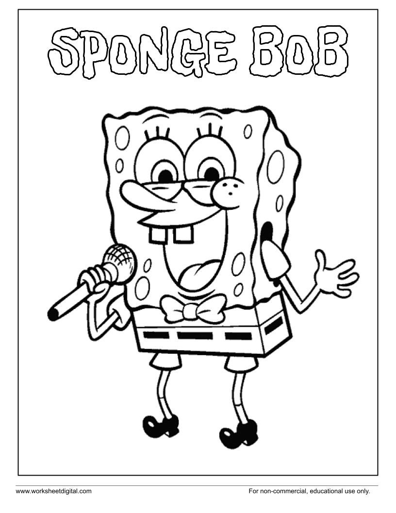 Sponge bob singing