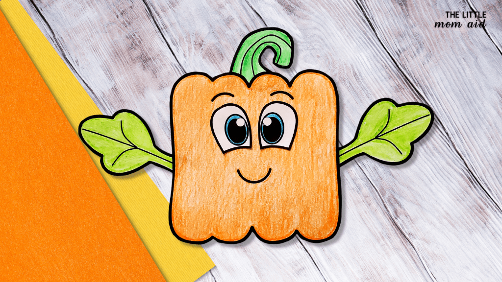 Spookley the square pumpkin craft for kids