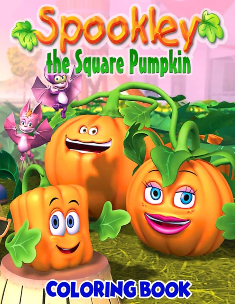 Spookley the square pumpkin coloring book spookley the square pumpkin coloring book for kids ages