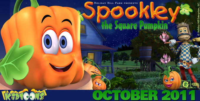 Spookley the square pumpkin prize pack from kidtoons