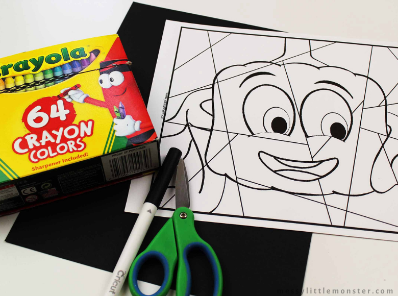 Spookley the square pumpkin coloring page