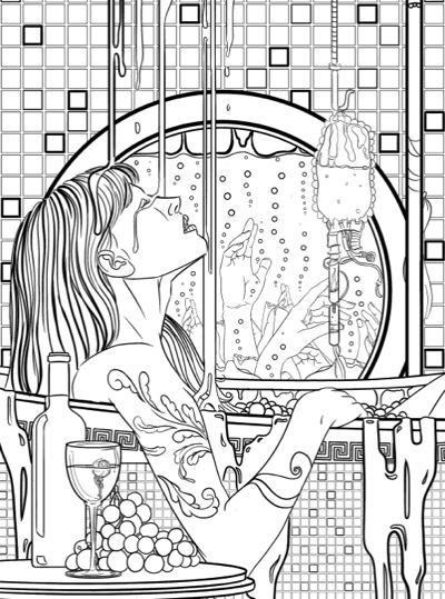 Best halloween coloring books for adults