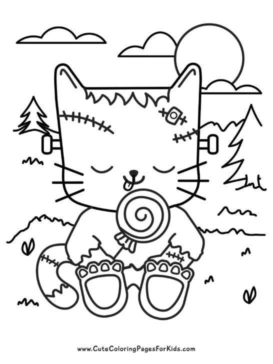 Printable halloween coloring pages download all pdfs