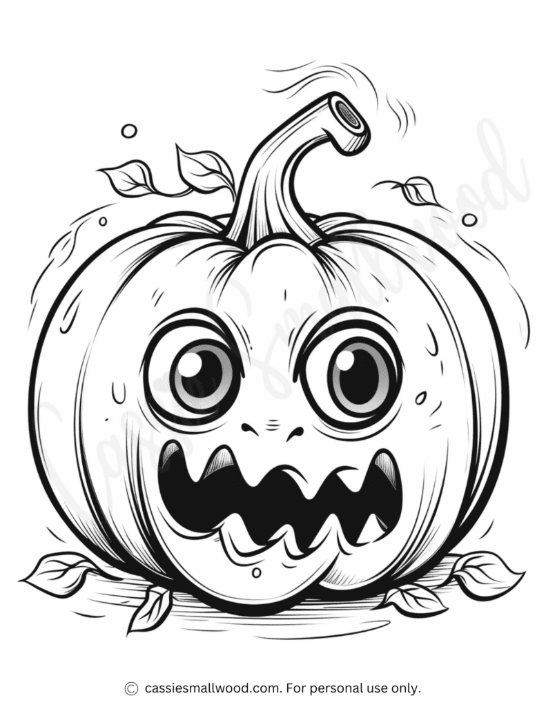 The best pumpkin coloring pages free printable