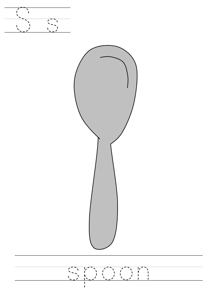 Table manners coloring pages and tracer pages