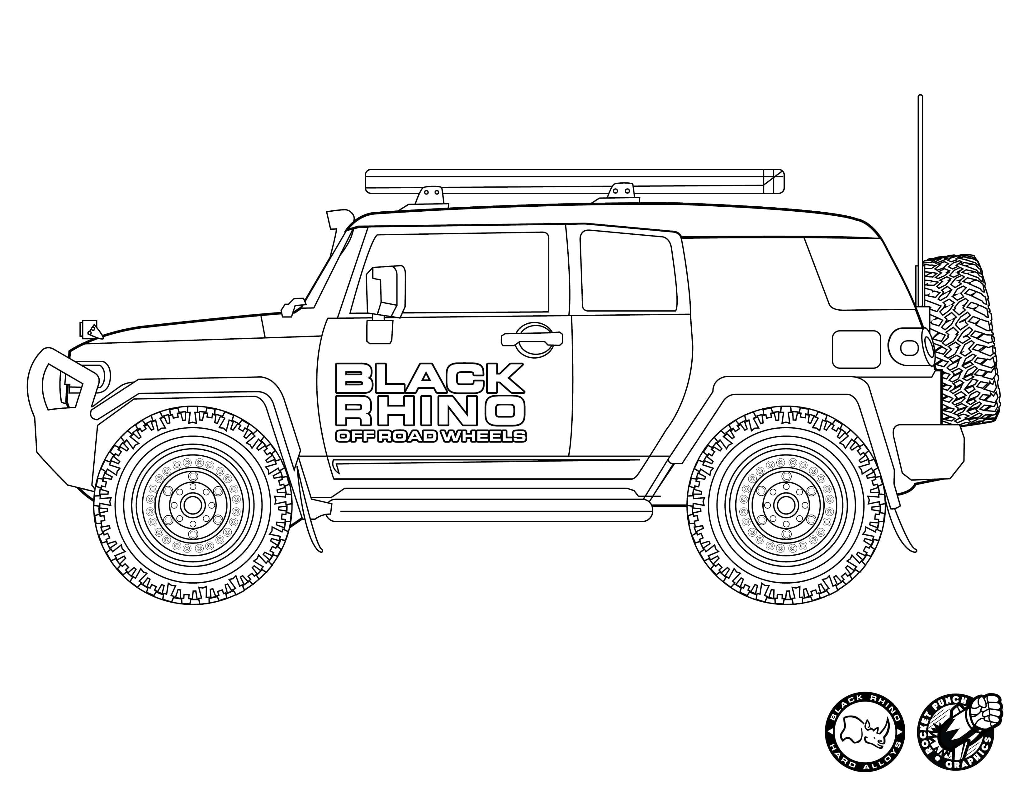 Black rhino coloring pages black rhino