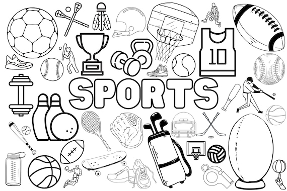 Huge sports coloring poster for kids adults great for family time girls boys arts and crafts senior care facilities schools