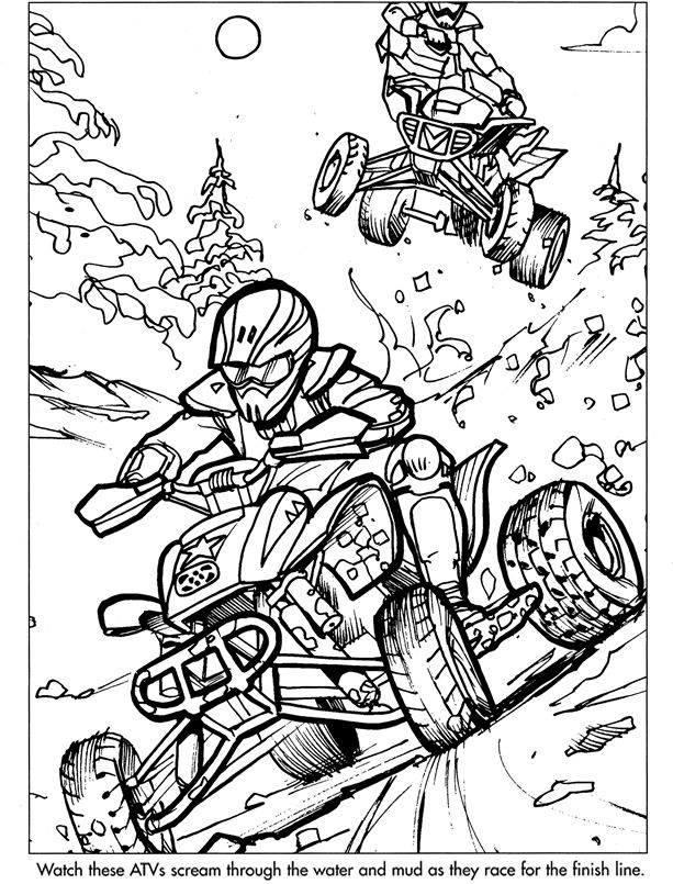 Wele to dover publications sports coloring pages monster truck coloring pages coloring sheets for boys