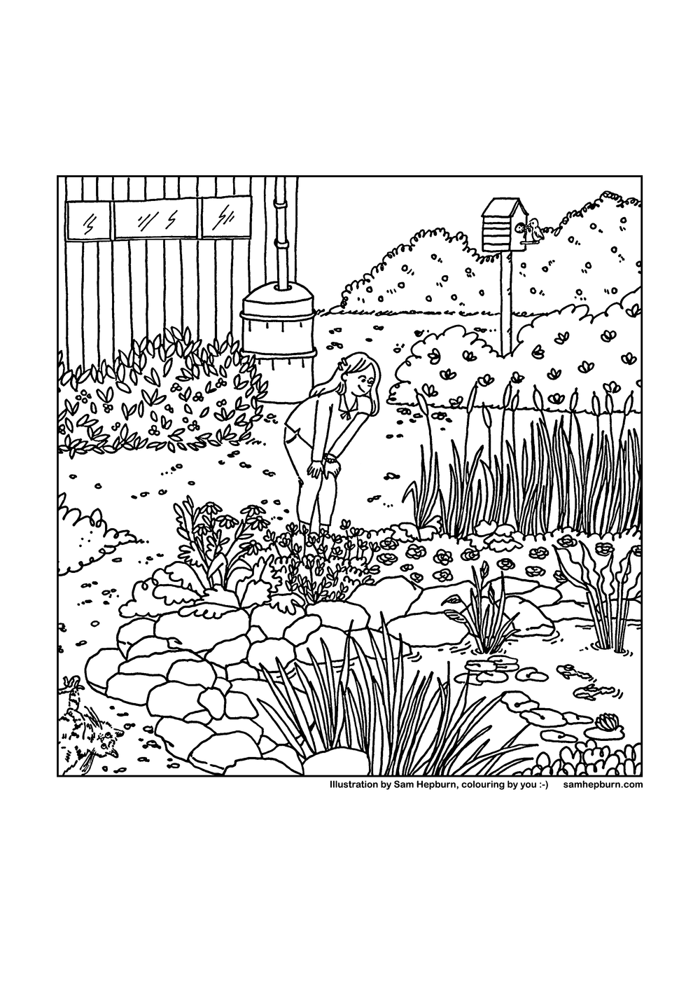Spot mona colouring book printable pdf â sam hepburns cartoon world