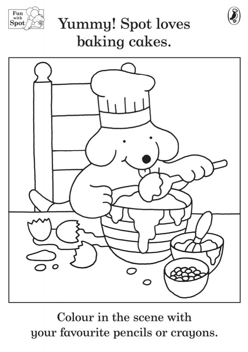 Louring sheet spot baking