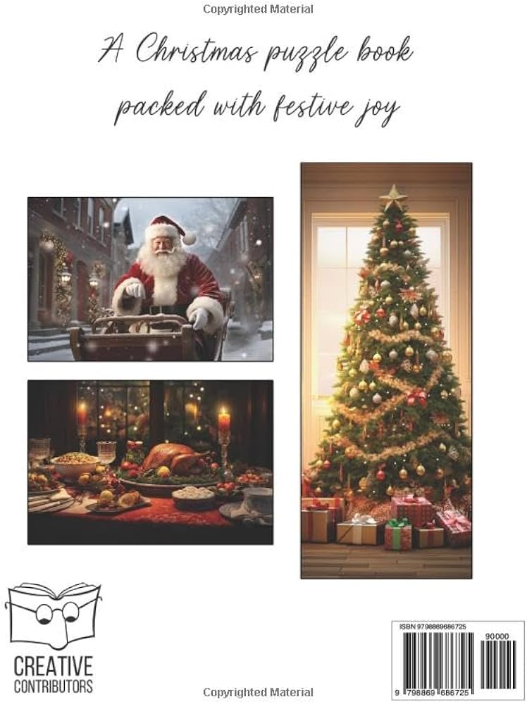 The ultimate christmas spot the difference book for adults large print christmas puzzle book with spot the differences spot the difference for adults large print picture puzzles in full