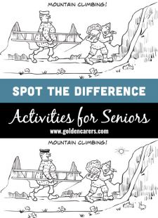 Spot the differences is a brain game for children and adults alike it involves identification of objects spatial analysis as well as short