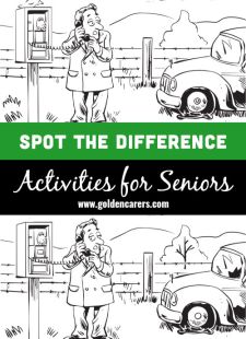 Spot the differences is a brain game for children and adults alike it involves identification of objects spatial analysis as well as short