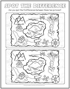 Free printable spot the difference puzzles ideas spot the difference puzzle picture puzzles spot the difference printable