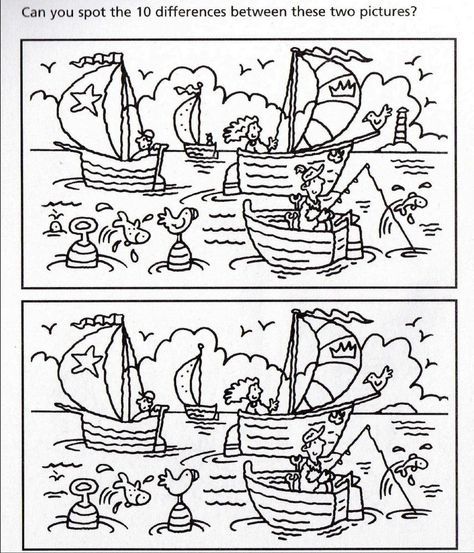 Freeprintablespotthedifferencepuzzles find the difference pictures spot the difference printable picture puzzles