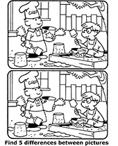 Spot the difference pictures to print
